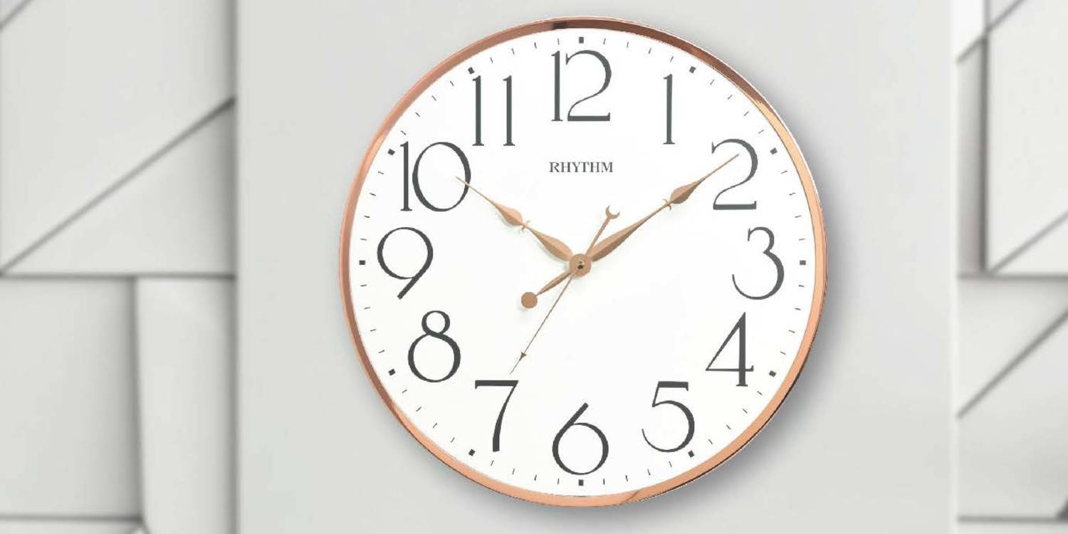 Новая коллекция настенных часов RHYTHM уже в продаже!