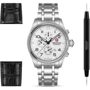 Набор мужские часы Swiss Military Hanowa SMWGI0005701-SET